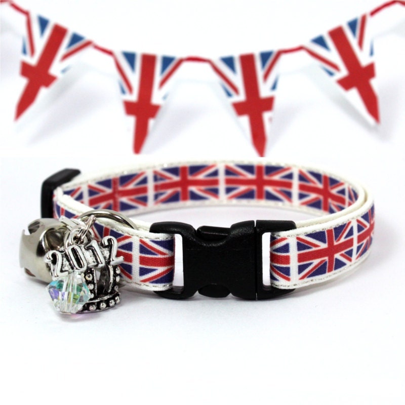 Cat Collar Queen's Diamond Jubilee Special Union Jack