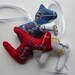 Embroidered Dala Horse Ornament