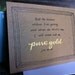He Knows Where I'm Going - Job 23:10 - Bible Verse - Blank Notecard - Encouragement - Graduation - Blank Inside - Gold