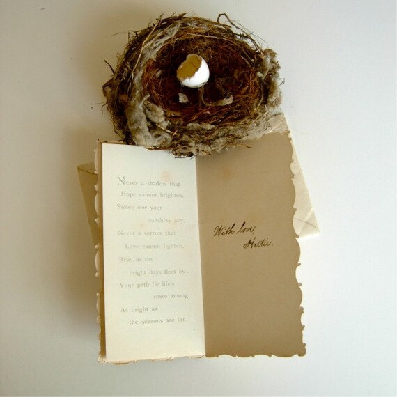 Antique Easter Card Embossed Ornate Edge Edwardian Tuck and Sons England