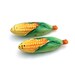 Vintage Salt and Pepper Shakers Corn Summer Picnic Entertaining