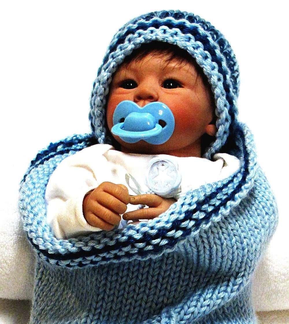 SAILBOAT -  Knitting Cocoon Pattern & Beanie  - Free POD Pattern - Instant Download