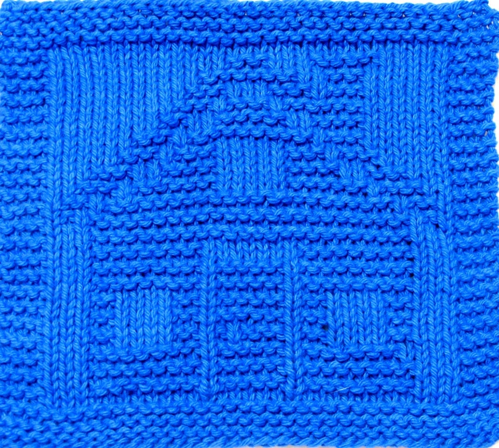 Knitting  Cloth Pattern  -  SUMMER CAMP - PDF -Instant Download