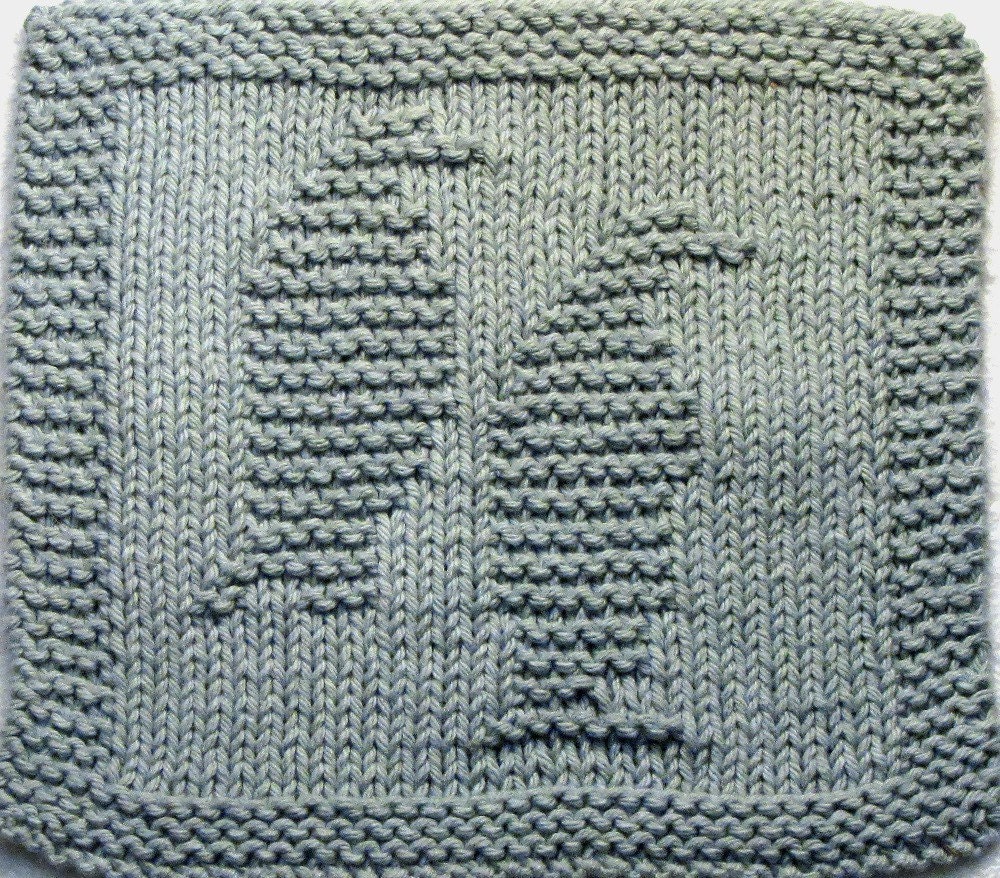 Knitting Cloth Pattern - PENGUINS - PDF