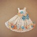 Flowers dress bow