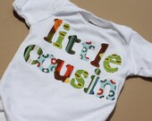 Little Cousin Shirt - Choose Shirt Color and Sleeve Length - Perfect for Family Pics, Pregnancy Announcement, Baby Shower Gift