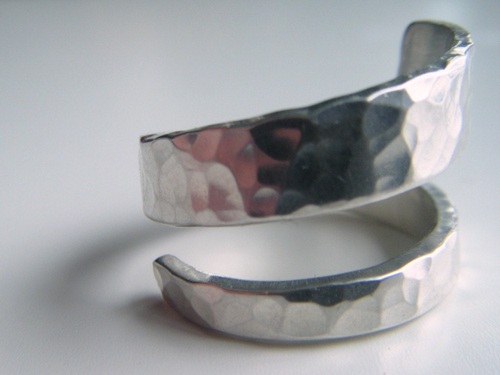 hammered wrap ring