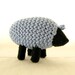 Blue cotton sheep
