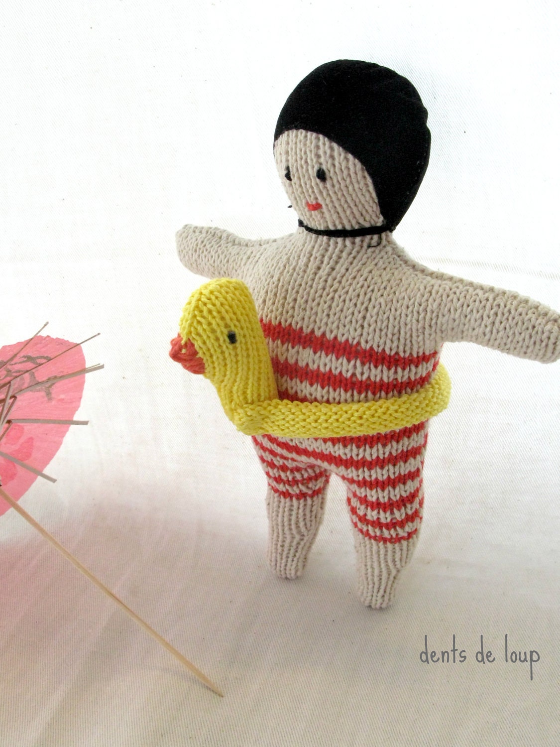 Swimmer doll