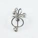 Silver Ear Cuff - Small Treble Clef
