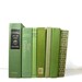 Vintage Green Decorative Books , Photo Props , Vintage Wedding Decor instant book collection