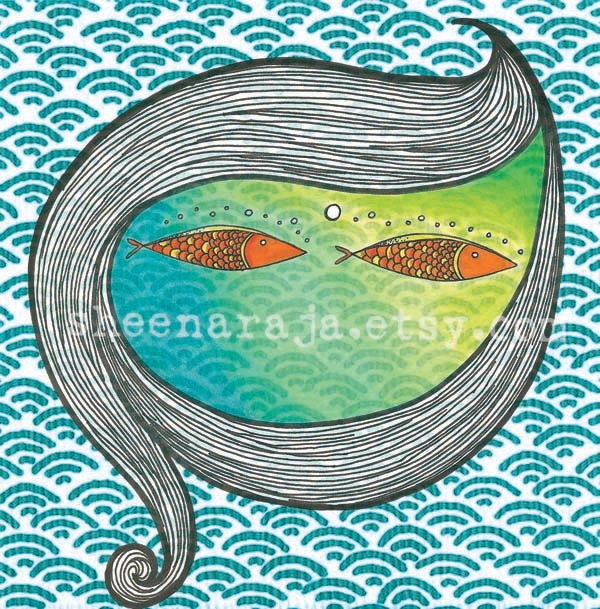 Seaing Love - Art Print