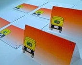 Horn Ok Please Rickshaw - Reception Escort Name cards