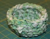 Fabric Crochet Bowl - Mini