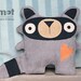Sammy Raccoon - Woodland Critter Plush Toy