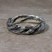 TWISTED TWIGS Wedding Band. This ring made in either 14k yellow gold, white or rose gold.