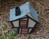 Tudor Style Two Story Crooked House by Greyedout