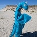 Adult Halloween Loch Ness Sea Monster Costume Custom Size