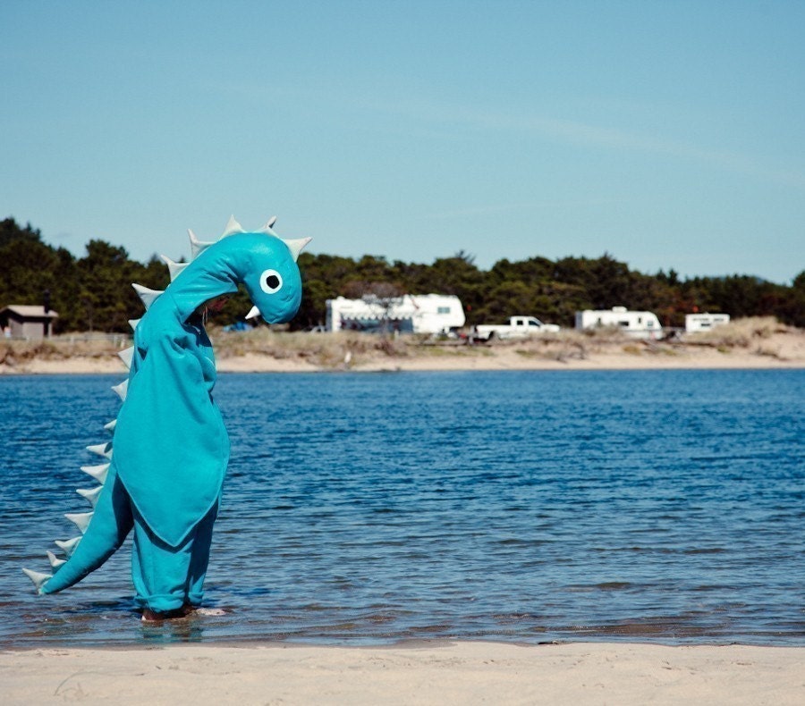 Adult or Child Loch Ness Sea Monster Halloween Costume Custom Size