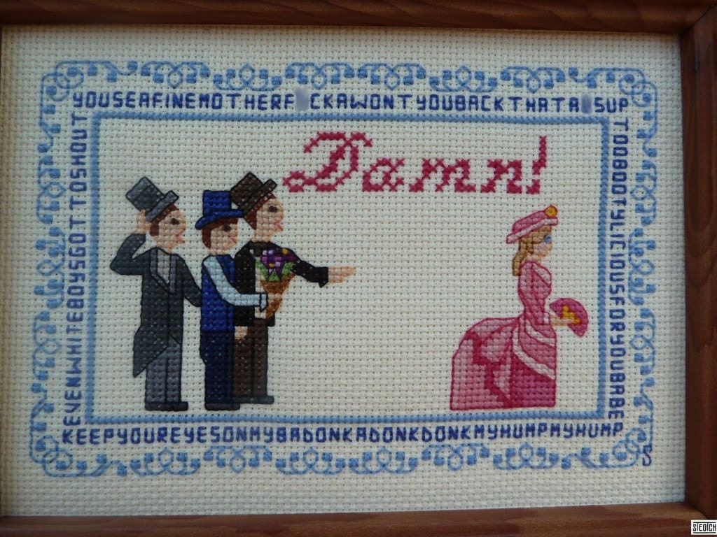 A Fair Young LAss - PATTERN