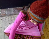 woolie earflap hat- big kid size