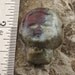 1 Handmade Frozen Charlotte Doll Head Cabochon in Raku
