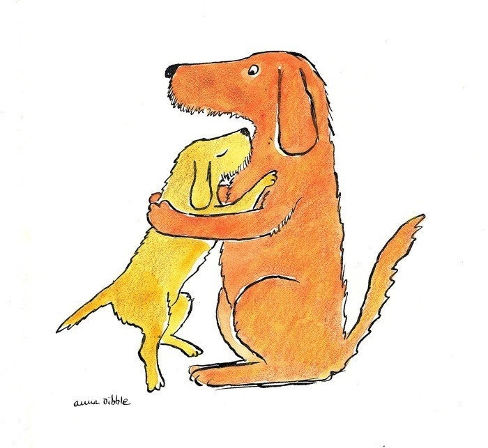 The Hug 8.5x11 Print