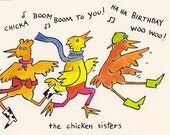 The Chicken Sisters 8.5x11 Print