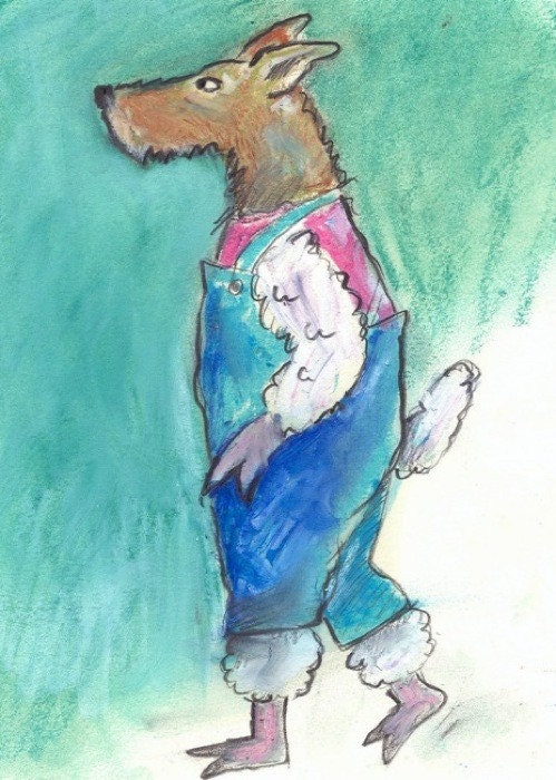 Sheepdog 8.5x11 Print