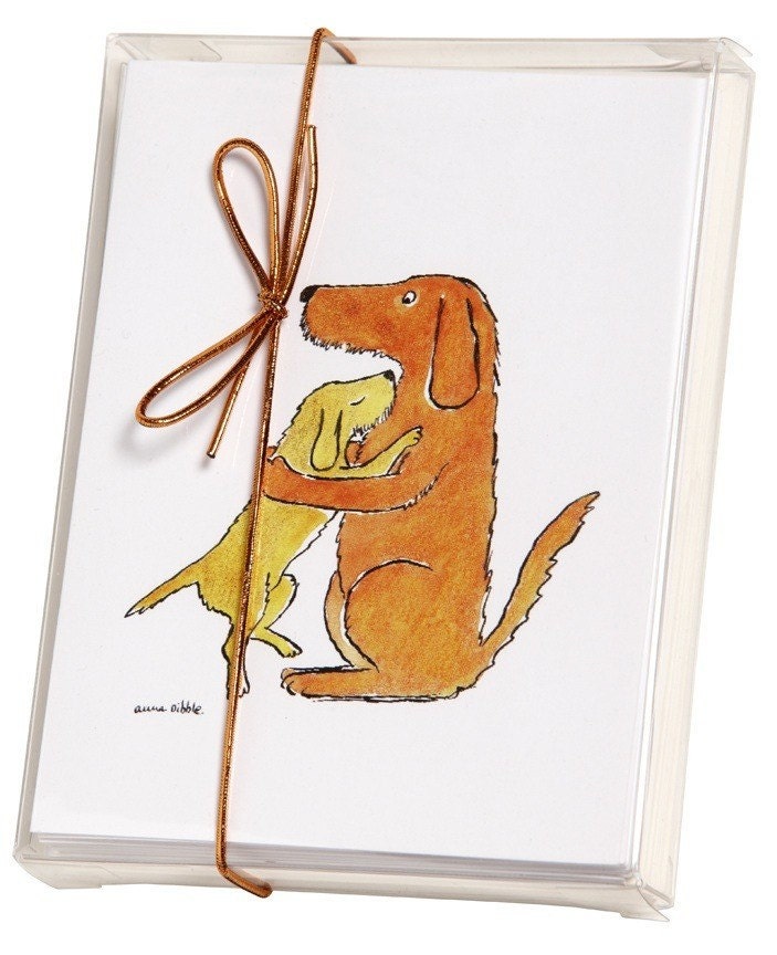 Box of 10 DibbleDog cards