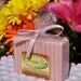 INDULGENCE Natural Soap - Jasmine & Light Citrus scent, large 5 oz soap, handmade, glycerin, vegan, scented, gift