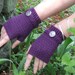 Color Me Purple Mitts - Crochet Pattern (PDF File)