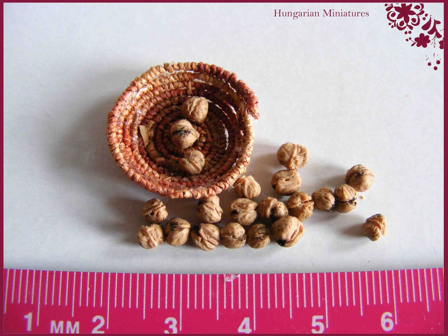 Basket of walnut