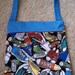 Colorful Sneaker Zippered Purse/Tote Bag