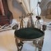RESREVED FOR taylorallen Curly Metal Chair Rocker Pin Cushion Heart Shaped Back Rocker