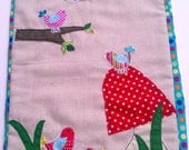 Spring Day Reversible Mini Art Quilt