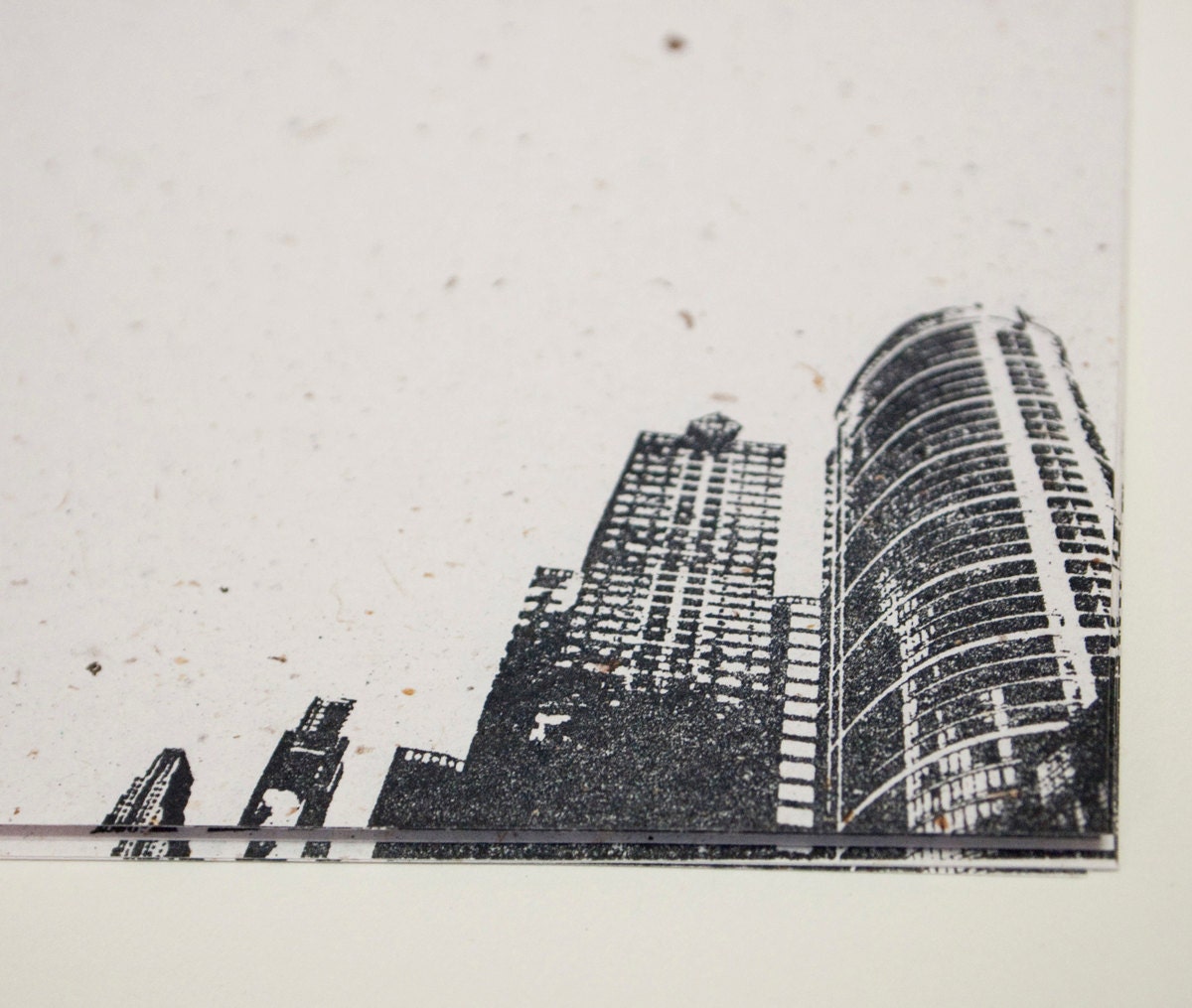 City Dreams stationary set eco-friendly paper w/envelopes letter writing stationery skyscrapers architecture