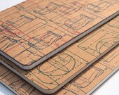 Art meets Science Moleskine Set, nerd pocket journals, father's day gift