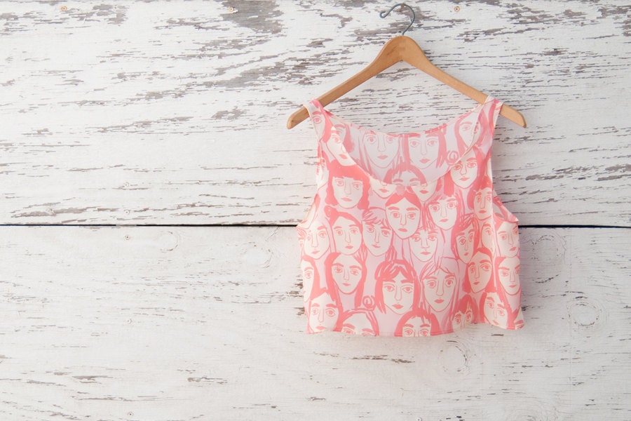 Girls Print Tank