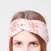 Blocks Print Twisted Headband