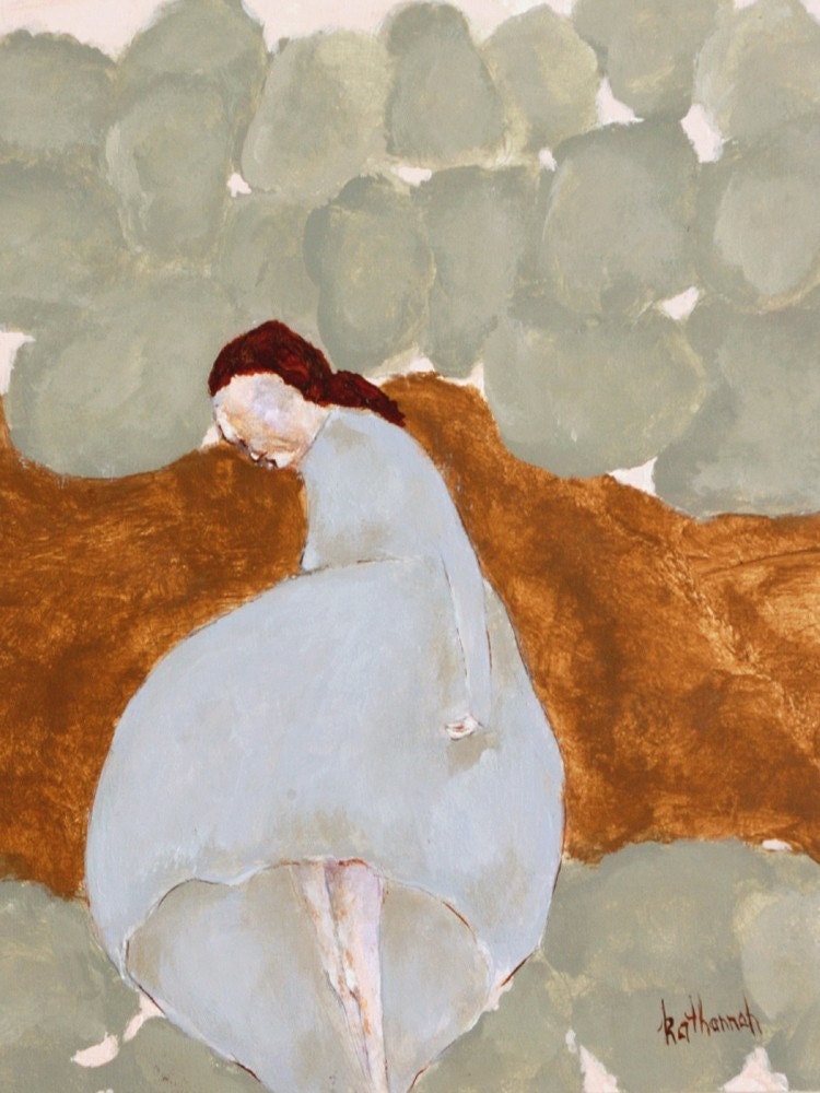 Giclee art print of original acrylic painting "Billow"