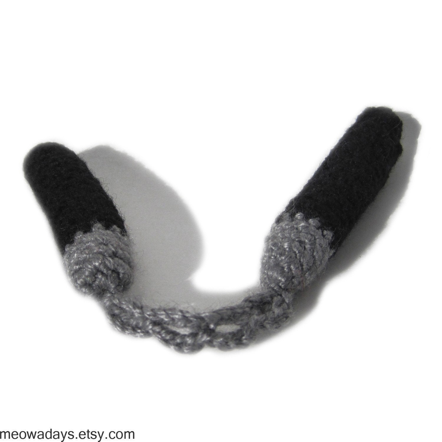 CAT TOY NUNCHUCKS toys ninja spy organic catnip crocheted toy