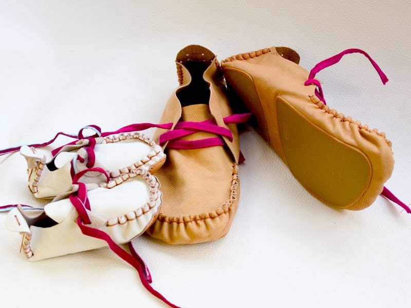 Child - Woman 36-42 sizeLeather Retro Shoes Pattern