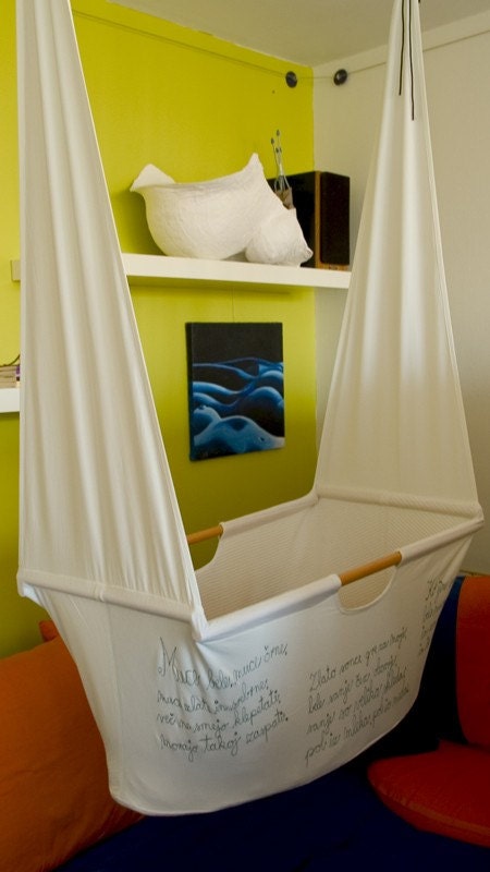 Hanging Cradle DIY Fabric Sewing Pattern with VIDEO