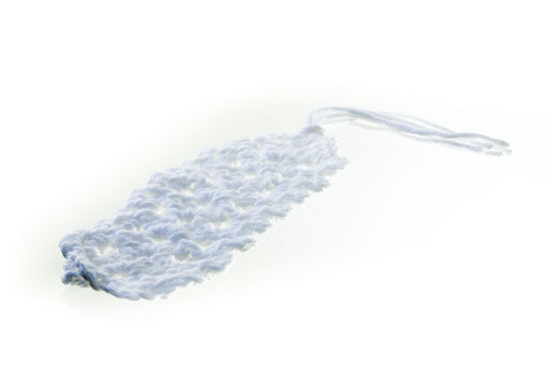White Crochet Bookmark Cotton Yarn - SmileykitCreations