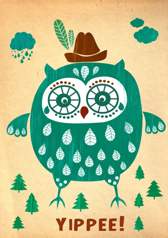 Yippee-limited edition art print of 50