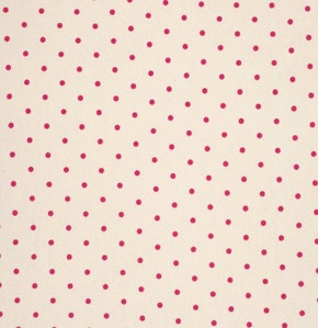Barefoot Roses Dot Red Tanya Whelan 1/2 Yard