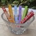 Magnetic Handpainted Wooden Clothespins in Rainbow Inspired Colors