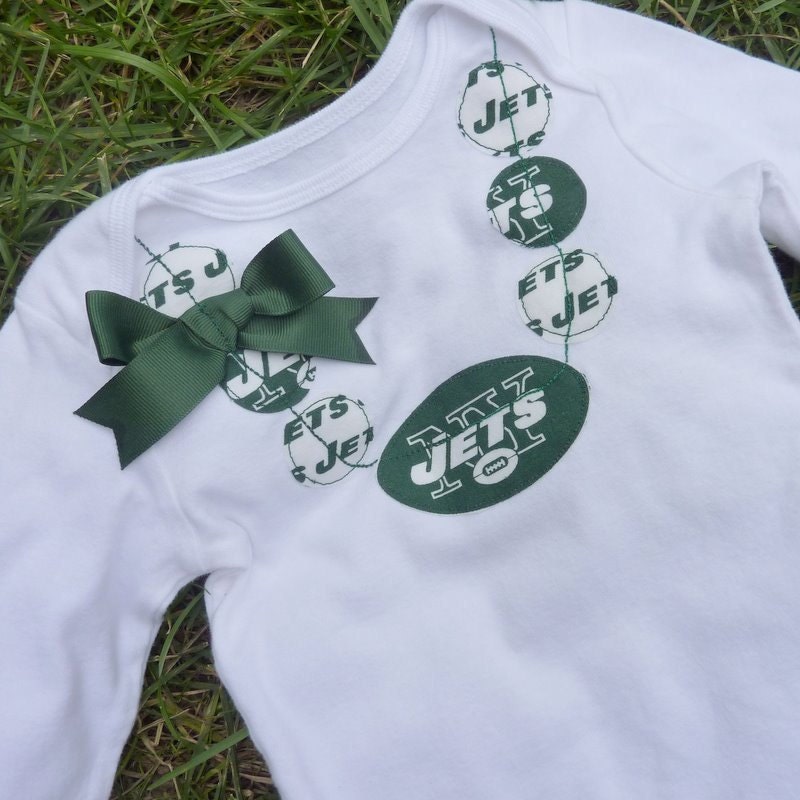 New York Jets Football Necklace Shirt or Onesie