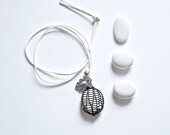 pendant, necklace SHEH, pebbles, buddha